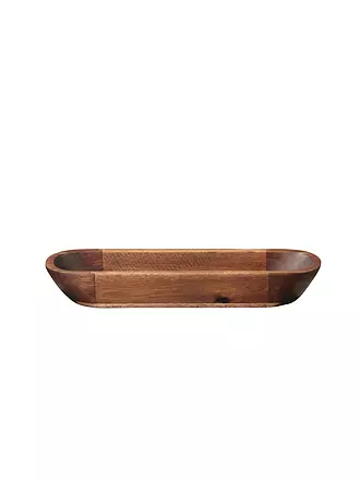ASA SELECTION | Schale oval "Wood" 38x10,5cm (Akazie Massiv) | 